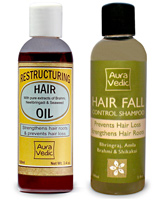 Auravedic Hair Fall Control Treatment Kit