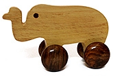 Aatike - Moving Wooden Elephant Toy