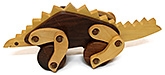 Aatike - Dino Stegosaurus Wooden Toy