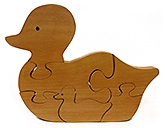 Aatike - Wooden Puzzle Duck Toy