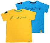 Gini & Jony - Half Sleeves With Applique 2 Tshirts