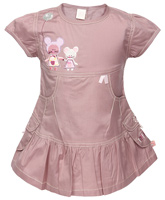 Toffy House - Short Sleeves Pleated Frock