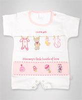 Toffy House - Polka Dots Print Romper