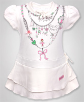 Toffy House - Cap Sleeves Layered Frock