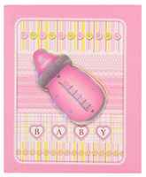 Fab N Funky - Photo Album With Milk Bottle Print