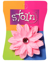 Stol'n - Flower Hair Clip Pink