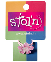Stol'n - Sparkle Flower Finger Ring