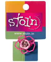 Stol'n - Pink Sparkle Rose Ring