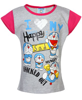 Doremon - Short Sleeves Printed T Shirt