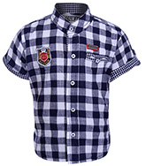 Gini And Jony - Cotton Chinese Collar Short Sleeves Shirt