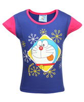 Doremon - Short Sleeves Printed T-Shirt