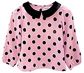 Beebay - Full Sleeves Polka Dots Top