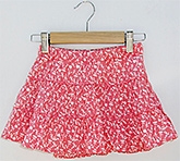 Beebay - Full Flair Skirt With Satin Trims