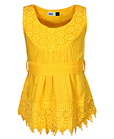 SAPS - Sleeveless Braso Net Top
