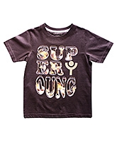 Super Young - Half Sleeves Printed T-shirt