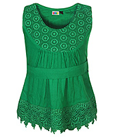 SAPS - Sleeveless Braso Net Top