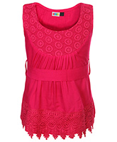 SAPS - Sleeveless Braso Net Top