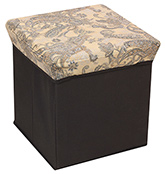 Fab N Funky - Storage Cum Stool Cream