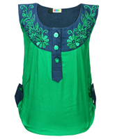 SAPS - Sleeveless Top With Embroidery