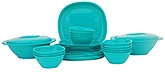 Incrizma 28 Pieces Square Dinner Set - Sea Green