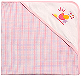 1st Step - Rooster Applique Hooded Towel