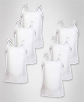 Baby Hug - Set of 6 White Inner Wear