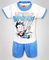 Fun - Half Sleeves T Shirt With Shorts Set