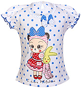 Angel - Short Sleeves Polka Dot Frock