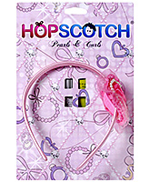 Hopscotch - Hairband With Pearls And Net