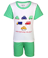 Bodycare - Half Sleeves T-Shirt And Shorts Set