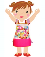 Swayam - Digitally Alphabets Printed Kids Apron