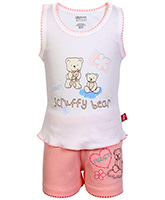 Bodycare - Sleeveless Top And Shorts Set