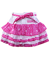 SAPS - Multi Layered Skirt With Belt