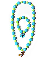 Hopscotch - Beads Necklace And Bracelet Set