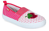 Kittens - Polka Dotted Girls Slip On Shoes