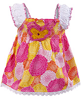 Infancy - Sleeveless Floral Printed Dress