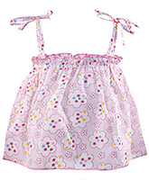 Infancy - Floral Printed Singlet Top