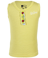 Gini & Jony - Yellow Sleeveless Top