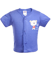 Zero -  Short Sleeves Top Blue