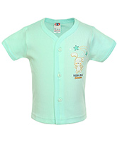 Zero -  Short Sleeves Top  Light Green