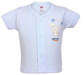 Zero -  Short Sleeves Top Blue