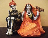 Karigaari Rajasthani Couple With Camel - K53
