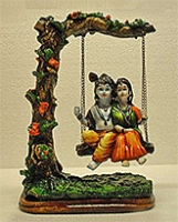 Karigaari Radha Krishna On Jhula - K58