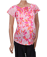 Morph - Floral Print Nursing Top