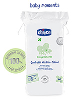 Health & Baby Care - Chicco - Soft Cotton Wool Squares