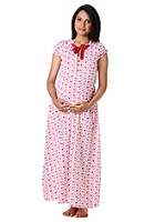 Morph - Printed Maternity And Nursing Gown