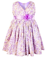 Faye - Lilac Floral Summer Dress