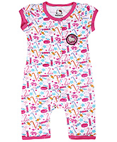 Hello Kitty - Pack of 2 Pink Short Sleeves Romper