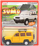 Tata Sumo CT 020 3 Years+, Safe non toxic pull back and go toy for lo...