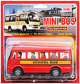 Mini Bus CT 102 3 Years+, Safe non toxic pull back and go toy for lo...